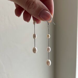 Freshwater Pearl Drop Earrings